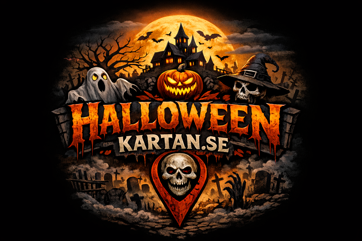 Halloweenkartan.se